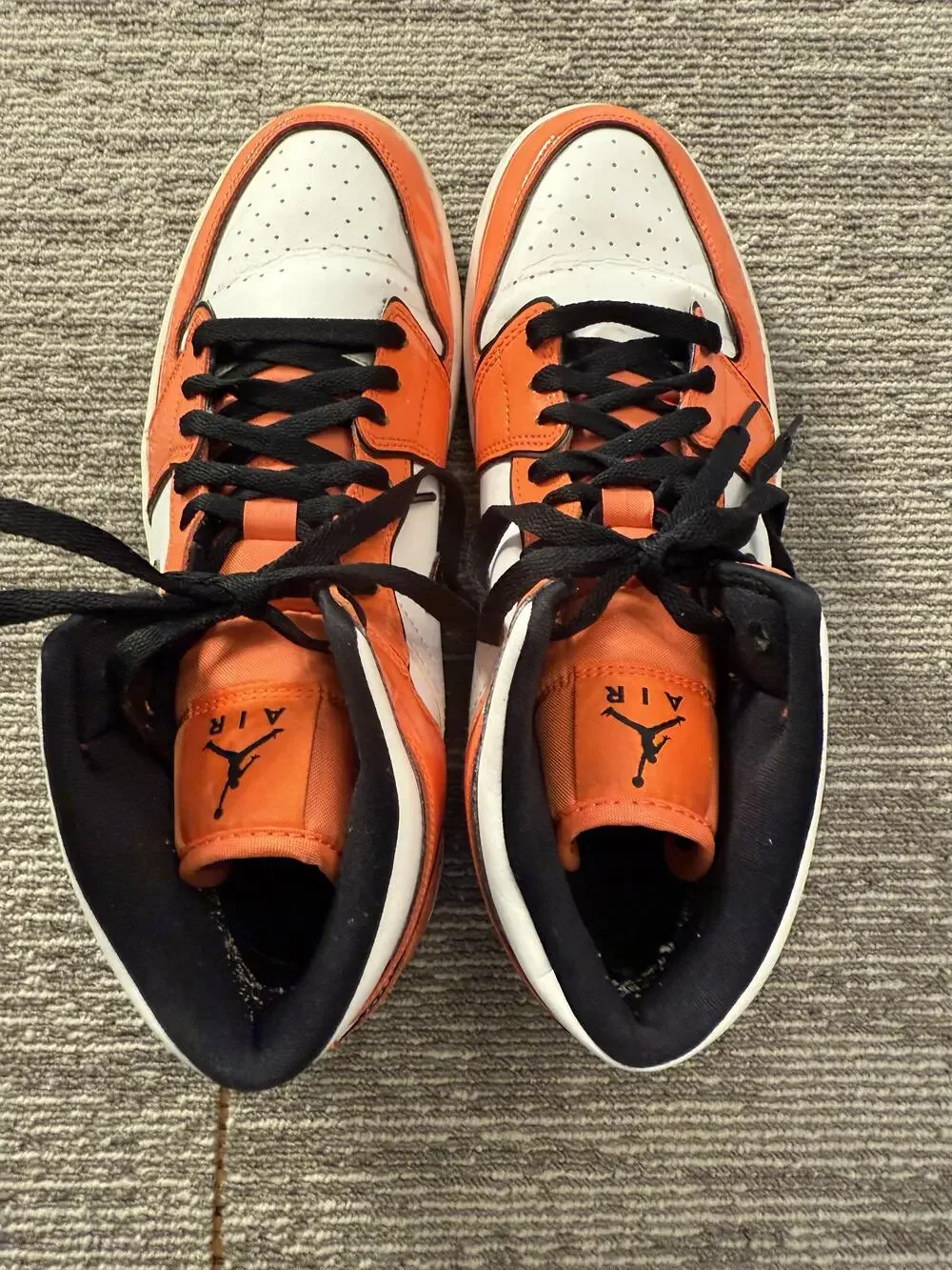 Nike Air Jordan 1 Mid Shoes Mens Size 10.5 Shattered Backboard DD6834-802